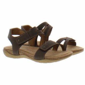 Khombu Womens Solace Comfort Slingback Sandal - Brown